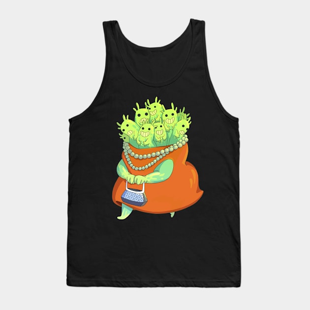 Alien Monster Tank Top by Victoria Hamre